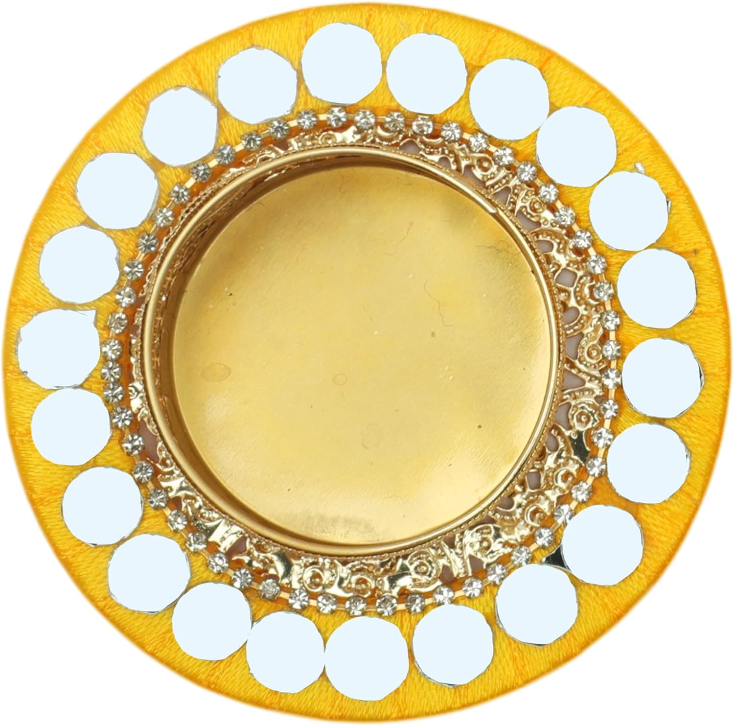 Decorative Mirror Ring Tealight Holders - Hình 2
