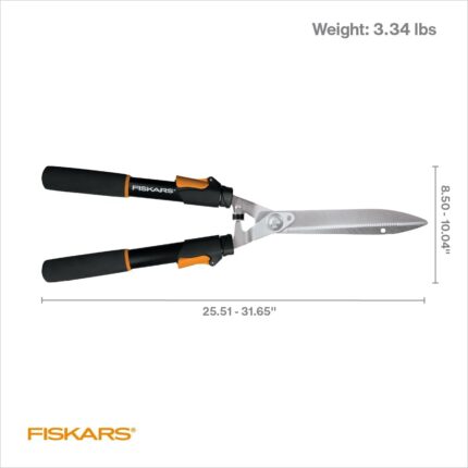 Casa Luxe Ledger Compound-Lever Extendable Hedge Shears - Hình 2
