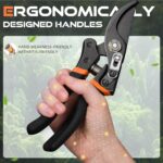 Casa Luxe Ledger SK-5 Steel Bypass Pruning Shears - Hình 3