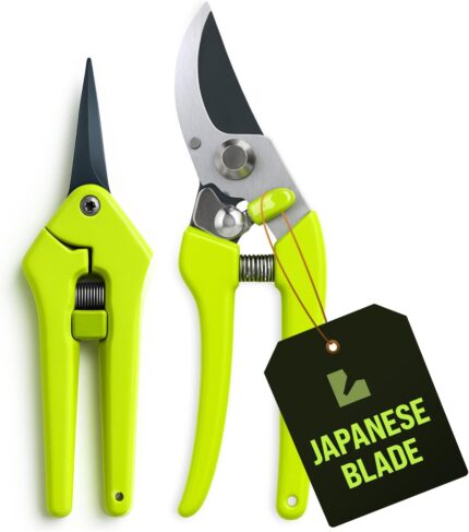 Casa Luxe Ledger Japanese Blade Pruning Shears Set