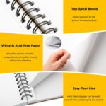 Winner 9x12 Inch Top Spiral Sketchbook