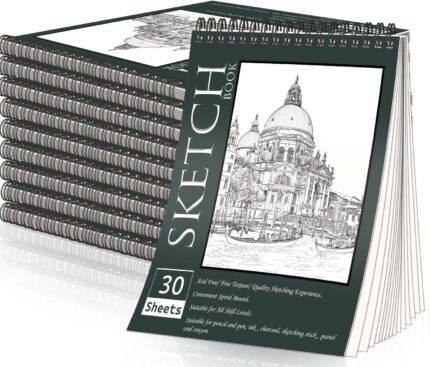 Artist's Choice A4 Spiral Sketch Pad Bulk Pack
