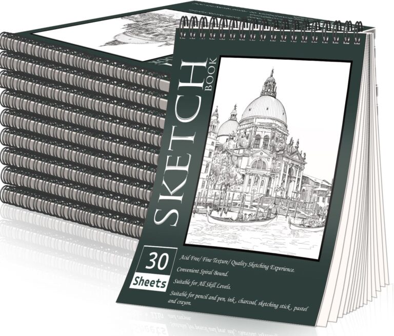 A4 Spiral Sketch Pad Bulk Pack