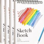 5.5x8.5 Inch Spiral Sketchbooks