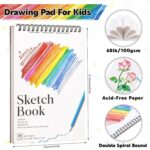 5.5x8.5 Inch Spiral Sketchbooks
