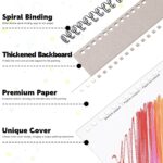 5.5x8.5 Inch Spiral Sketchbooks