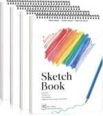 5.5x8.5 Inch Spiral Sketchbooks