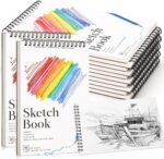 5.5x8.5 Inch Spiral Sketchbooks