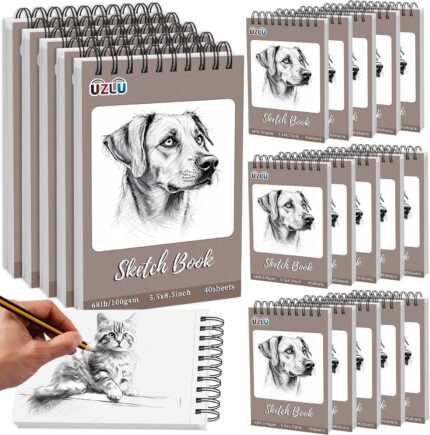 Spiral sketchbooks