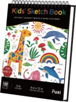 Kids Spiral Sketch Book