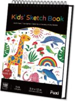 Kids Spiral Sketch Book