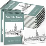 9x12 Inch Spiral Sketch Pads
