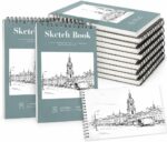 9x12 Inch Spiral Sketch Pads