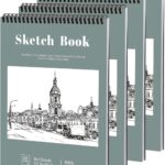 9x12 Inch Spiral Sketch Pads