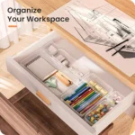 Clear Drawer Organizer Set