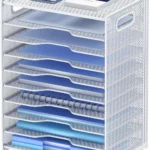 Black Mesh 9-Tier Document Sorter