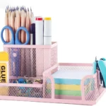 Black Mesh Office Organizer