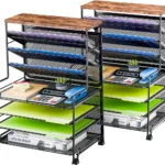 Multi-Tier Mesh Desk File Sorter