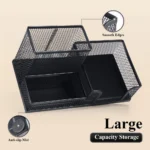 Black Mesh Office Organizer