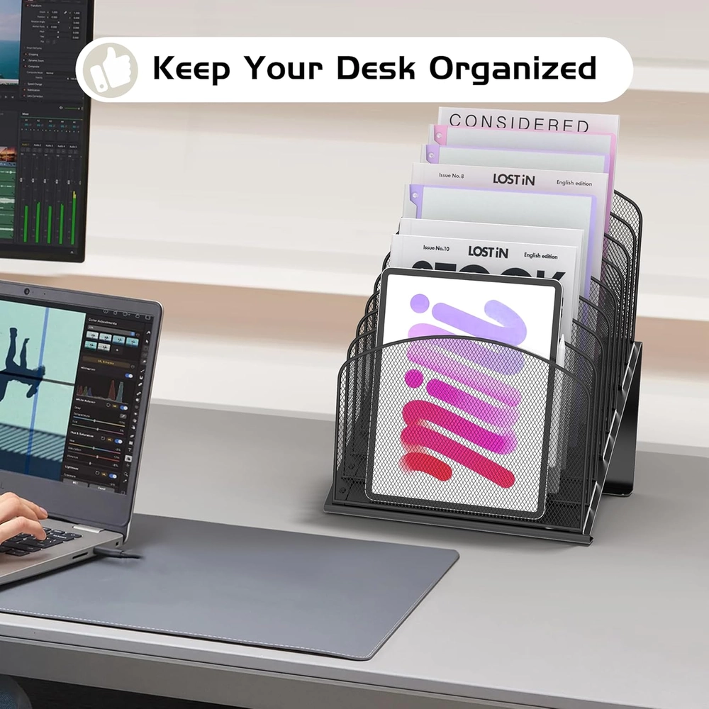 8-Section Mesh File Organizer