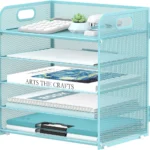 Black Mesh Desk Organizer
