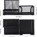 Black Mesh Office Organizer