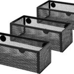 Compact Mesh Desk Organizer