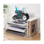 Clear Acrylic Desk Organizer
