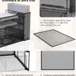 ALI Black Mesh Desk Organizer