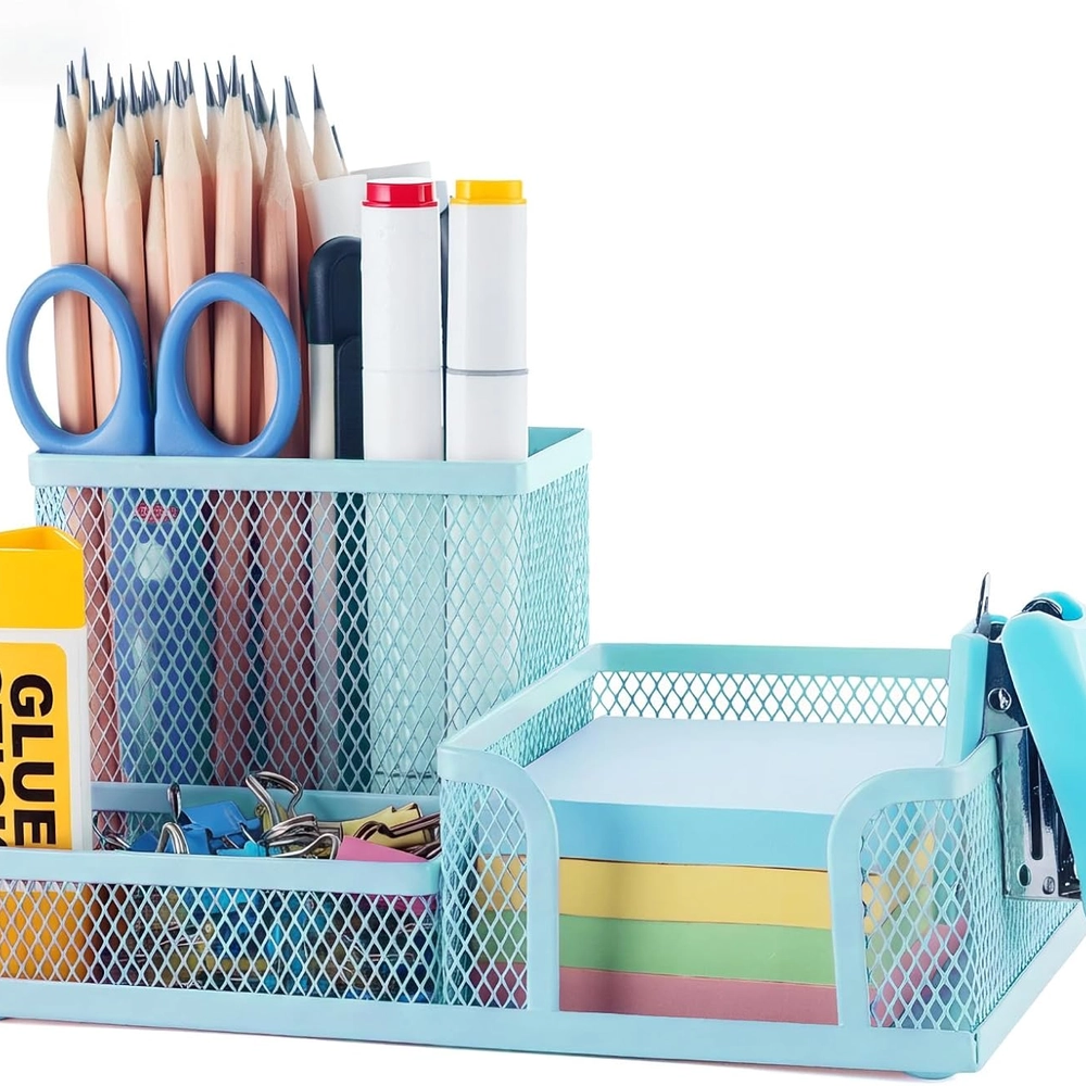 Black Mesh Office Organizer