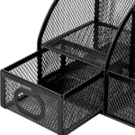 Compact Mesh Desk Organizer