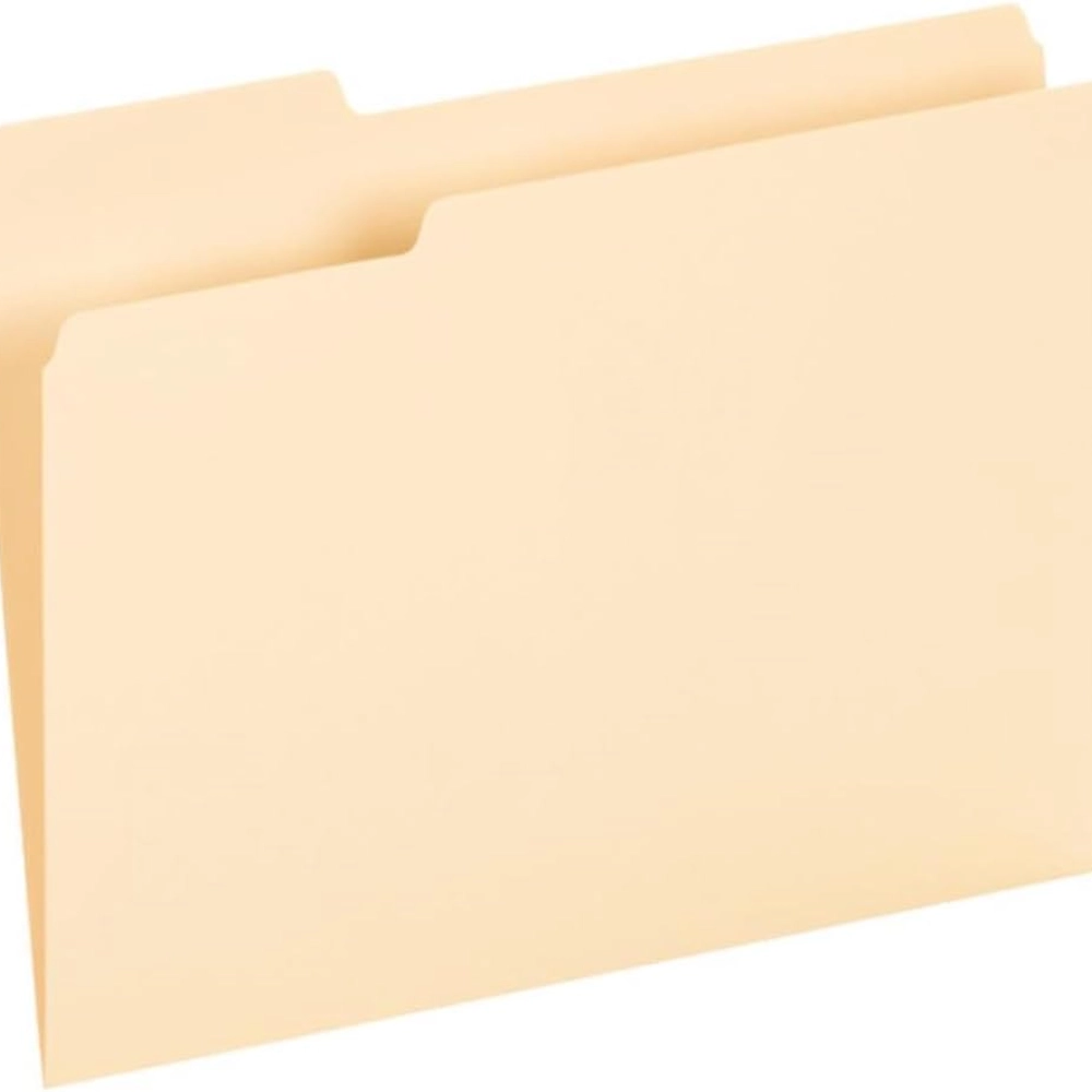 Classic Manila File Folders - Letter Size, 100-Pack - Image 2