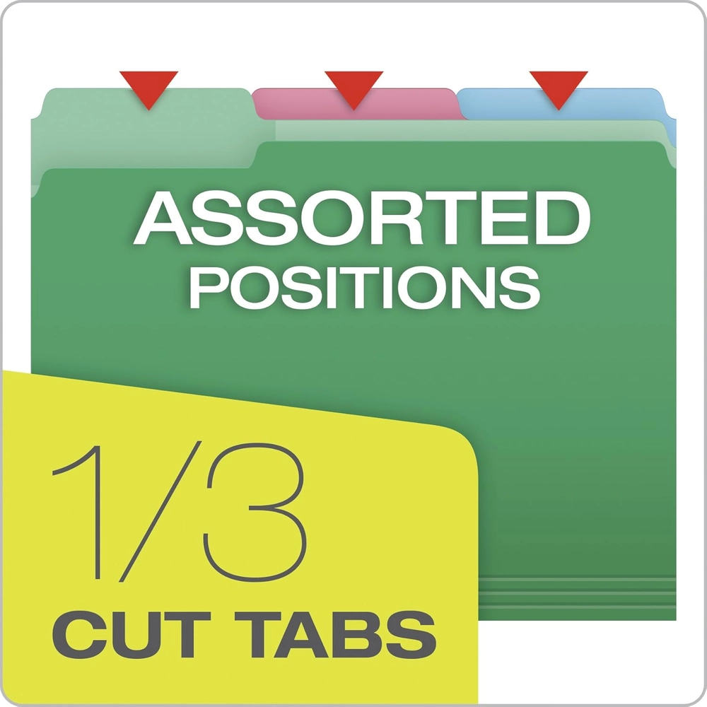 Write 'n' Erase File Folders, Assorted Colors, Letter Size - Image 3
