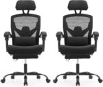 Ergonomic Grey Mesh Office Chair