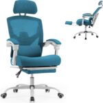 Ergonomic Grey Mesh Office Chair