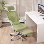 Ergonomic Grey Mesh Office Chair