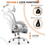 Ergonomic Grey Mesh Office Chair