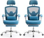 Ergonomic Grey Mesh Office Chair