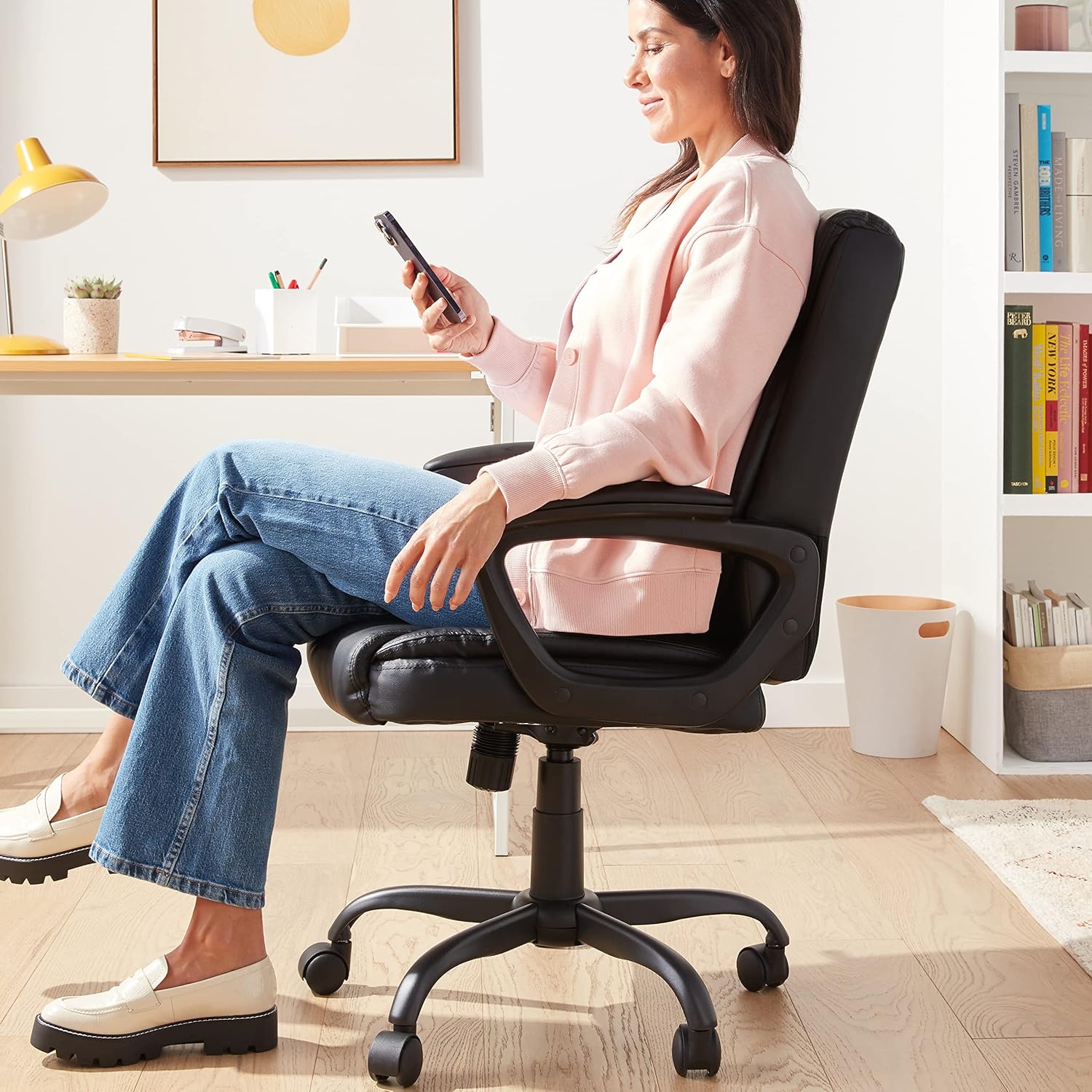 A considered home office setup