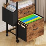 Industrial Printer Cart with Storage
