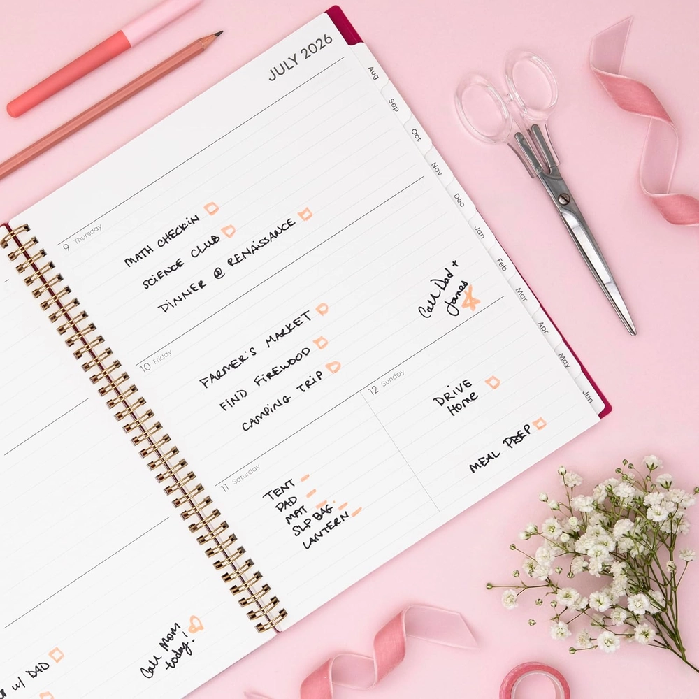 Blue Sky 2026-2027 Floral Planner — view 2