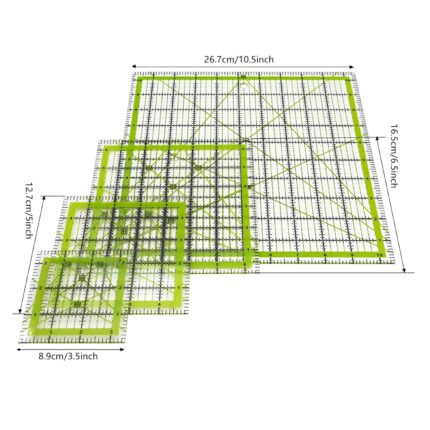 Precision Quilting Ruler Set - Image 2