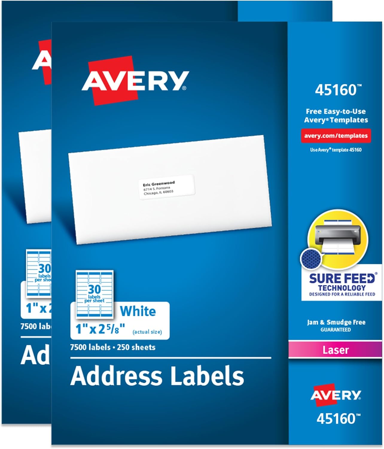 Avery 5160 Easy Peel White Address Labels - Hình 10