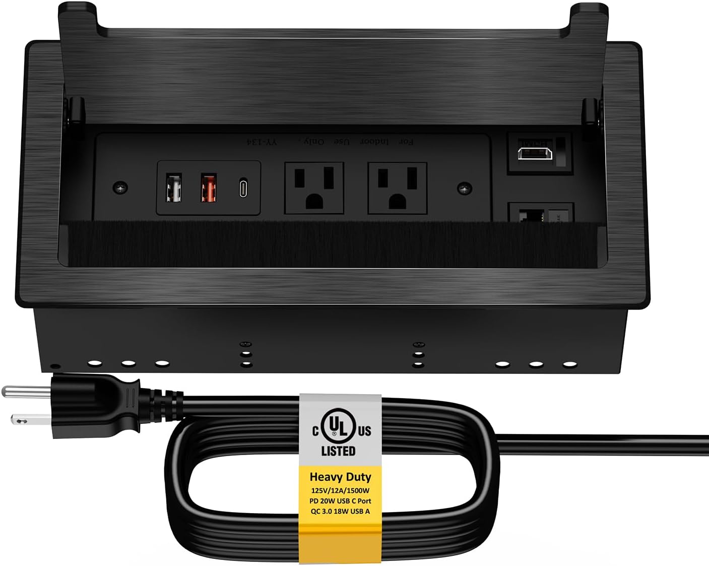 Recessed Desk Power Outlet USB-C - Hình 9