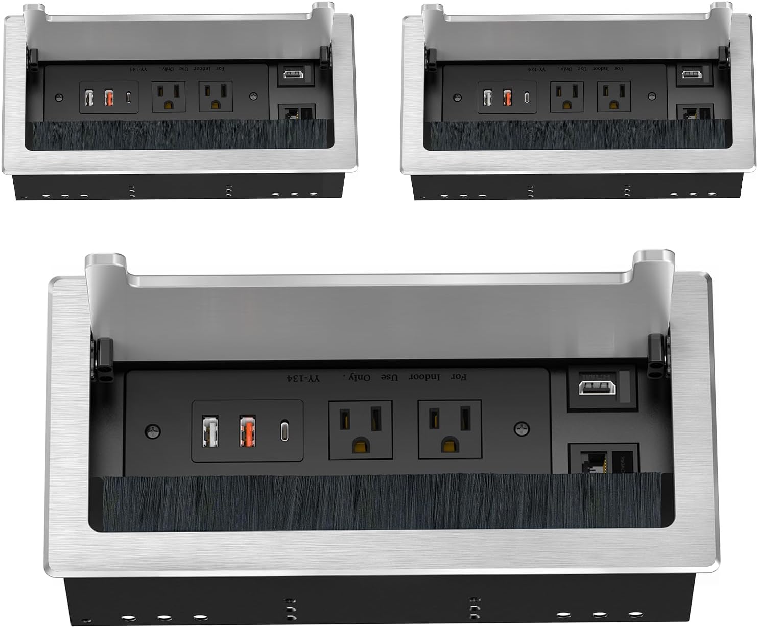 Recessed Desk Power Outlet USB-C - Hình 12