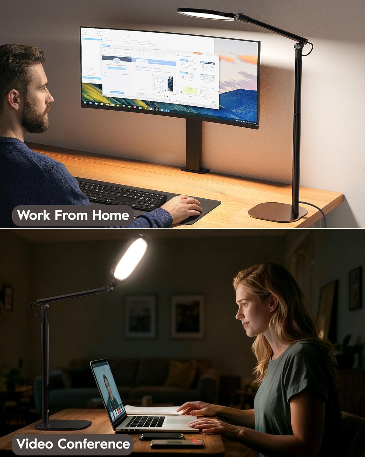 LITONES LED Desk Lamp Eye-Caring - Hình 3