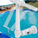 Dual-Spray Pool Fountain