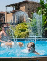 Dual-Spray Pool Fountain – photo 2