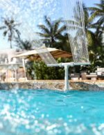 Dual-Spray Pool Fountain – photo 5