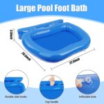 Inflatable Blue Pool Foot Bath – photo 3